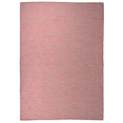 Tappeto da Esterni a Tessitura Piatta 140x200 cm Rosso cod mxl 67466