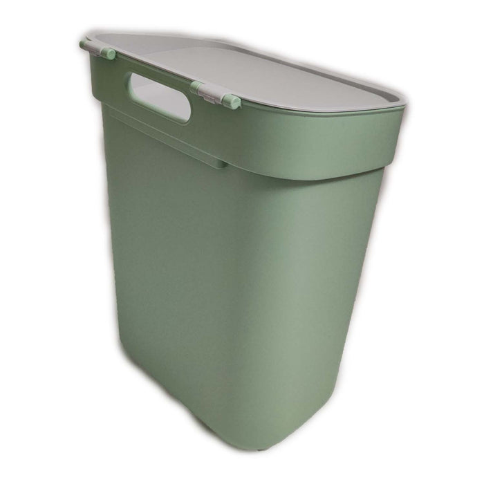 PATTUMIERA CURVER READY VERDE / GRIGIO LT. 10 CON FERMA BUSTA