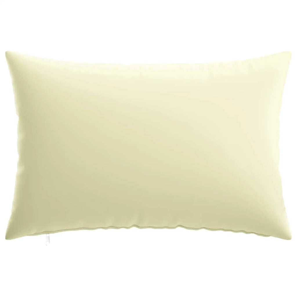 Federa 6 pcs HEERLEN Crema 50 x 75 cm Poliestere 911718