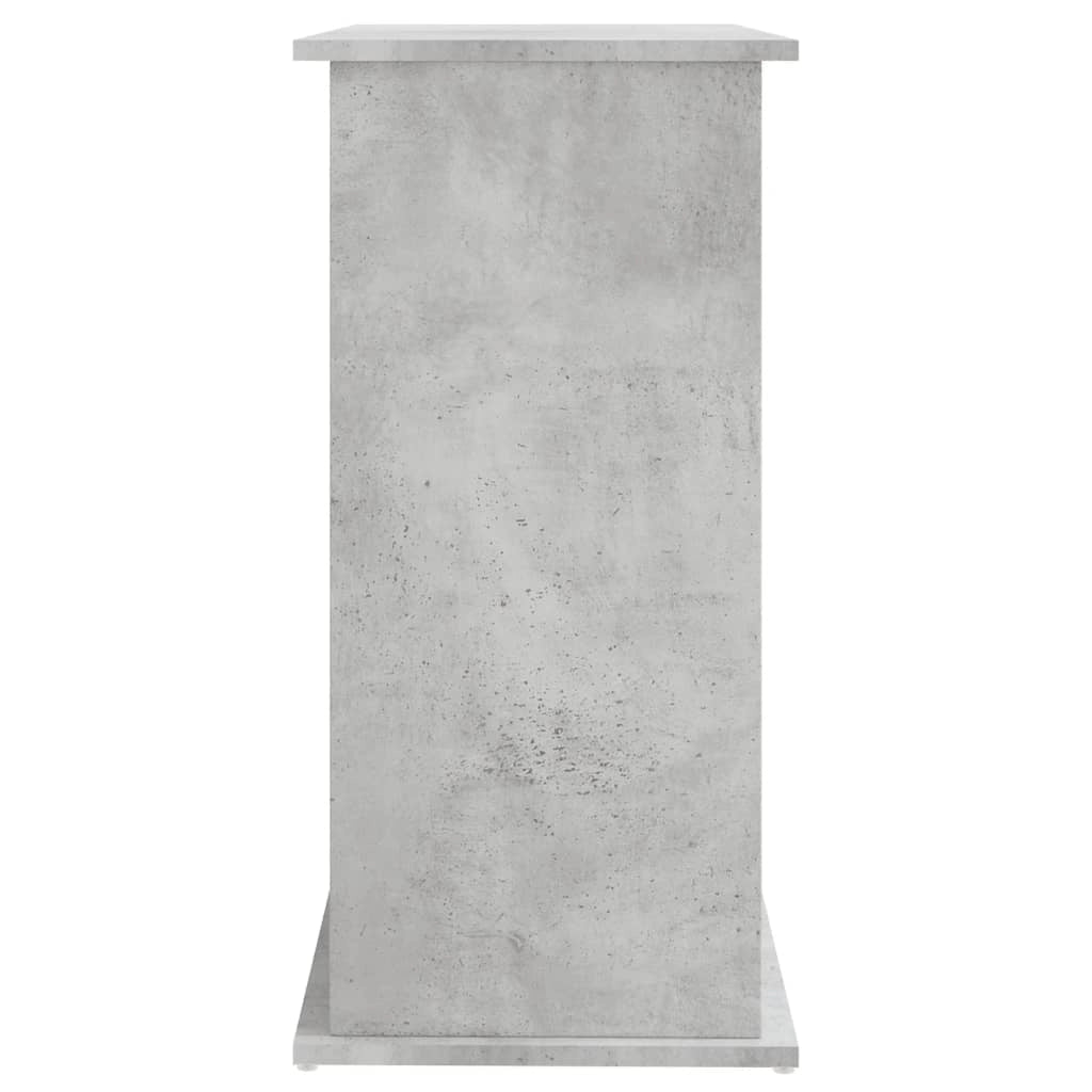 Base per mobiletto per acquario 81 x 36 x 73 cm legno ingegnerizzato grigio 02_0045077