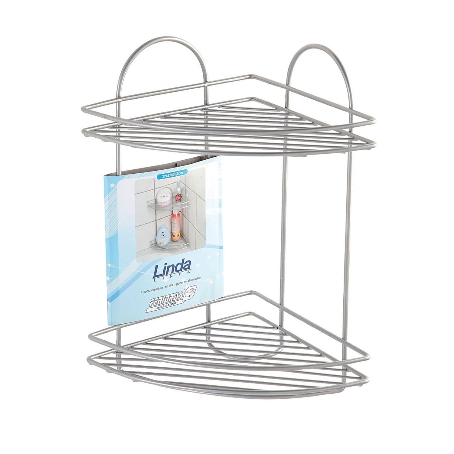 Mensola Angolare due Piani Linda