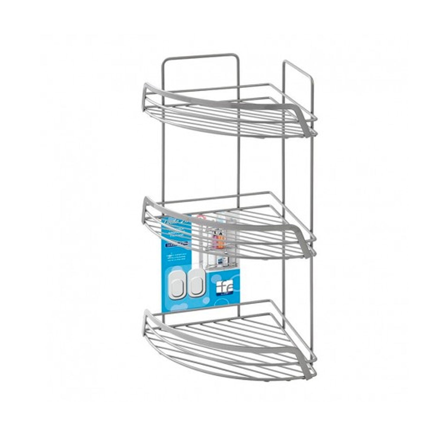 Mensola Angolare tre Ripiani