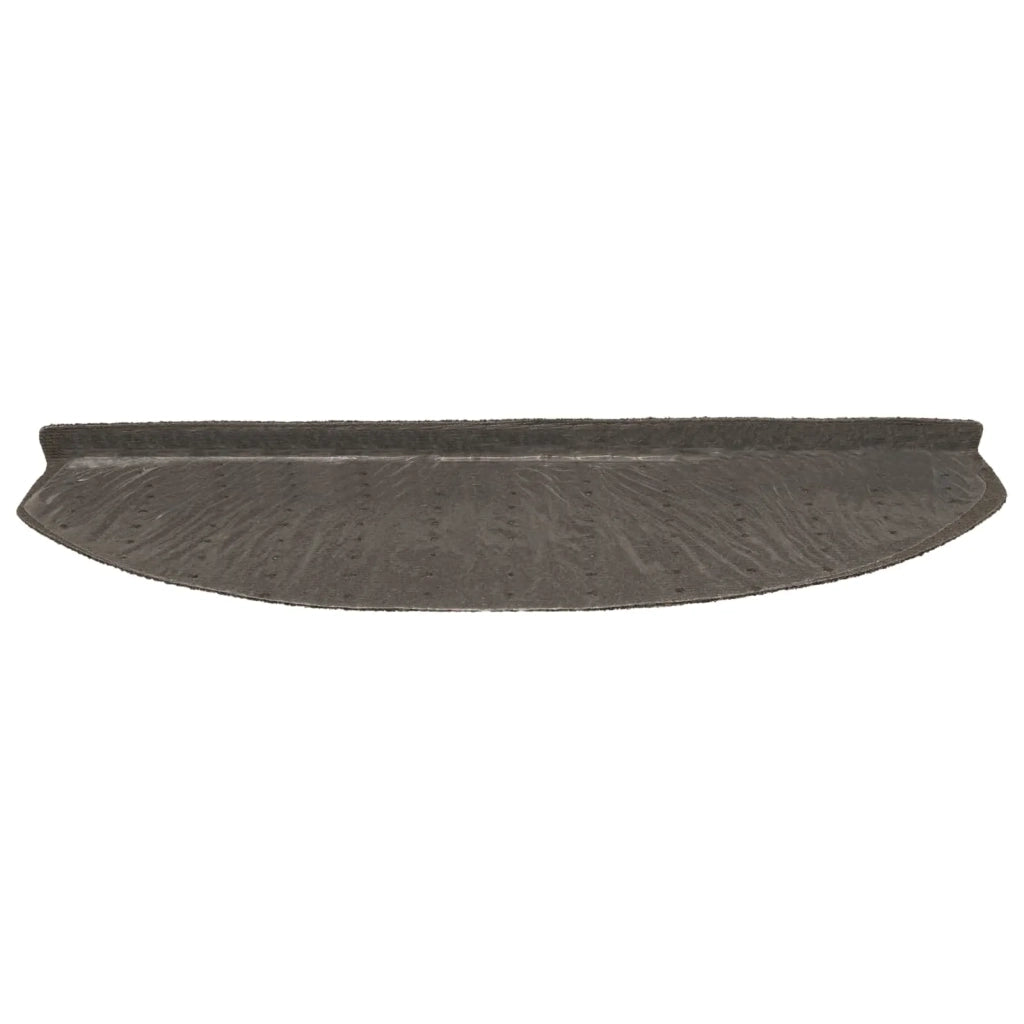 Tappetini per scale autoadesivi Semicircolare 15 pcs Antracite