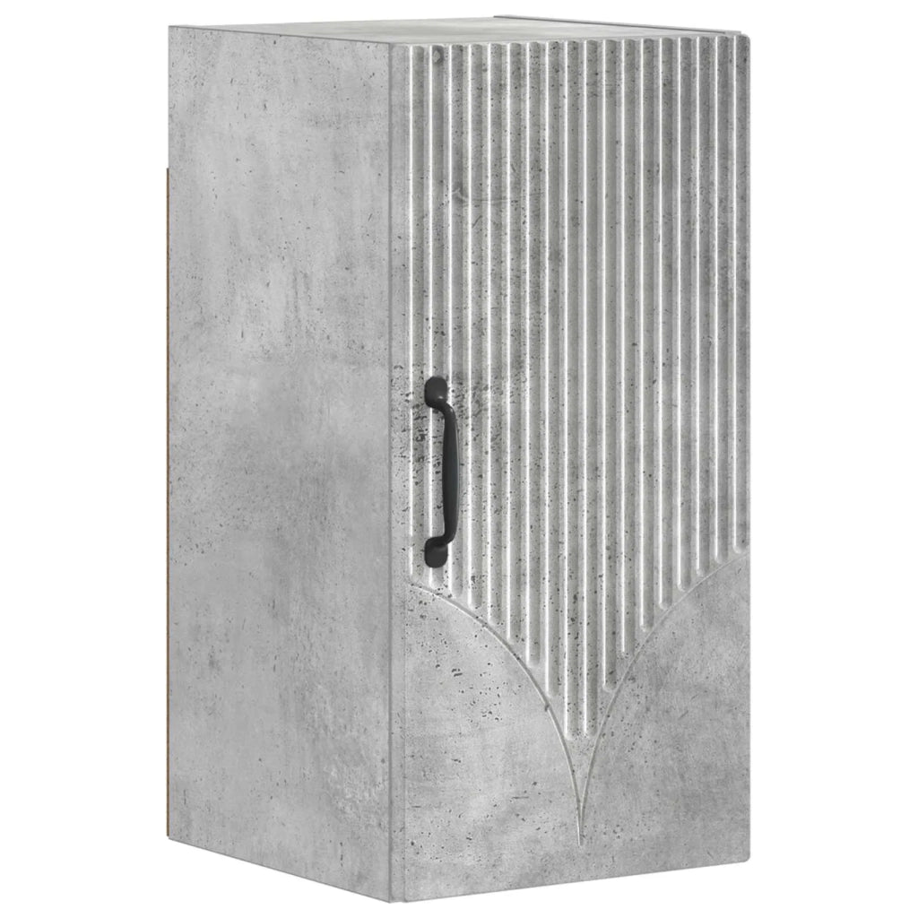 Armadio da bagno a muro HOORN Grigio Cemento 30 x 31 x 59 cm 897248