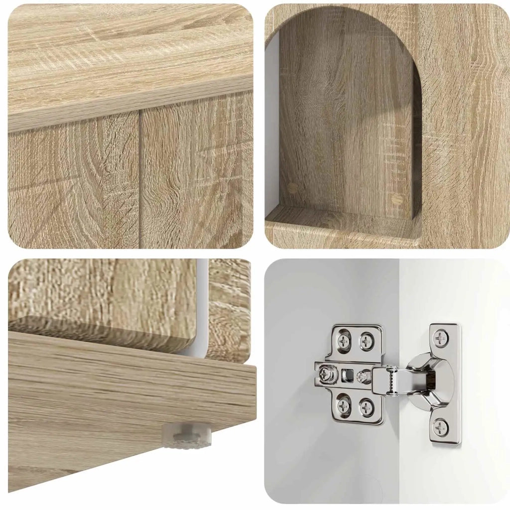 Casa per Gatti Sonoma 85 x 55 x 50,5 cm Legno multistrato CFW8142743