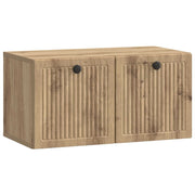 Mobile Porta TV da Muro Rovere Artigianale 59,5 x 31 x 30 cm