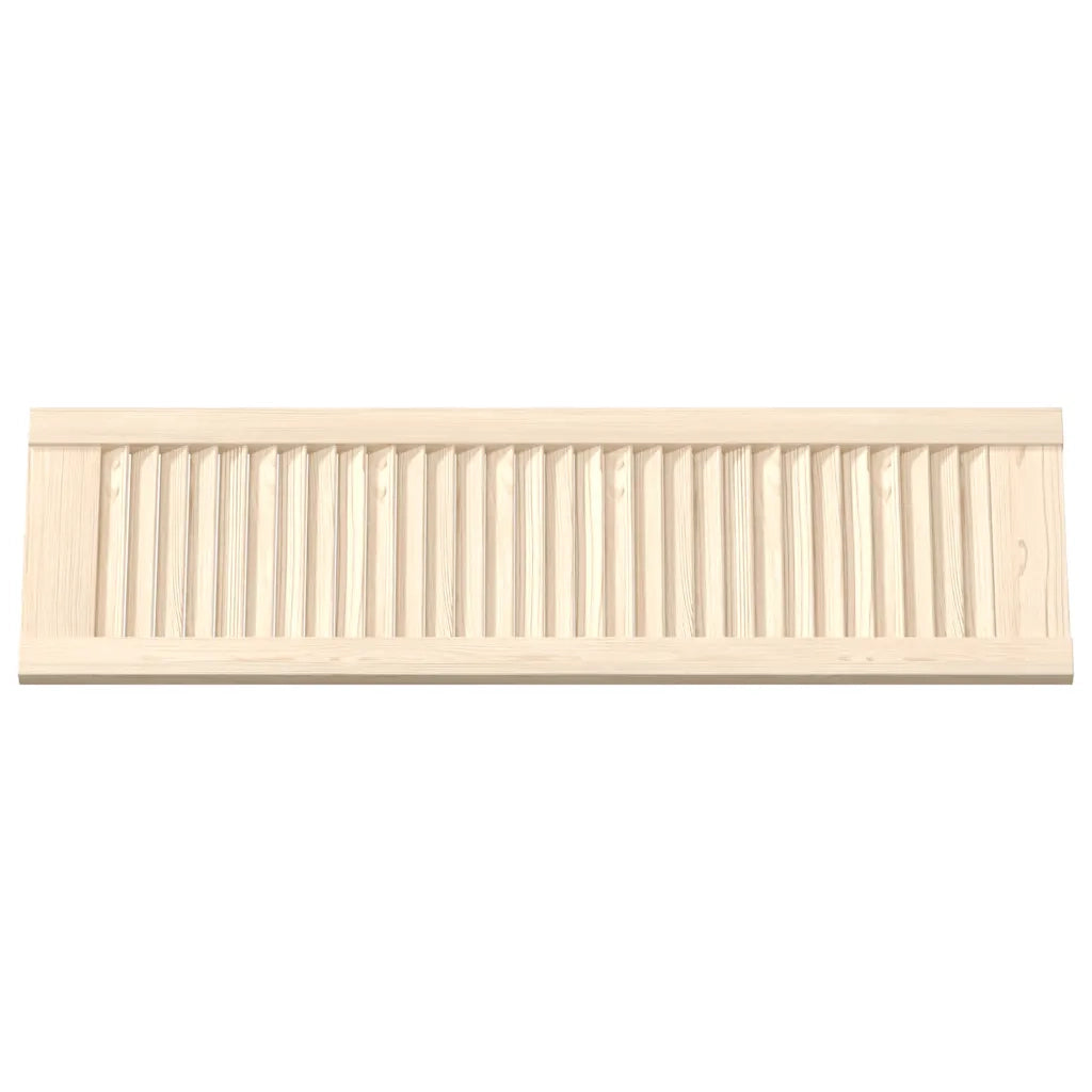 Ante con Design a Lamelle 4 pz 99x29,5 cm in Legno di Pino 4015896