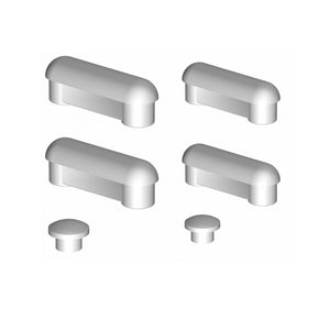 SET PARACOLPI BIANCO Z2 ISEO