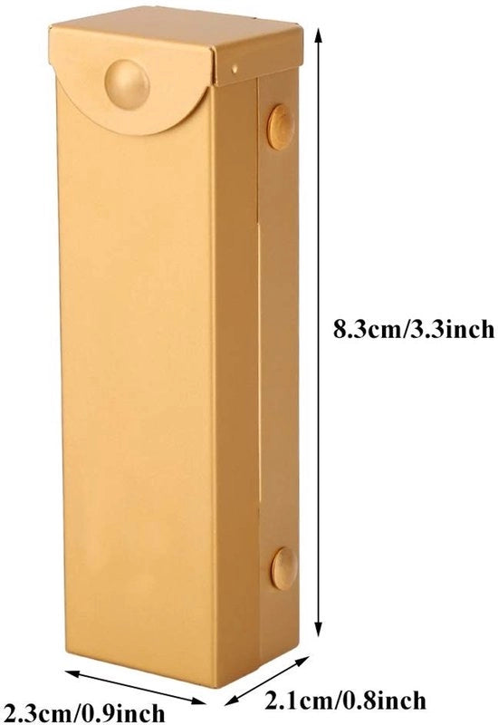 Set di Dadi in Acciaio Inox da 5 - Dadi in Oro - Lega di Alluminio - Scatola di Conservazione - Giocchi da Tavolo - Resistente all'Ossidazione - Sostenibile - Giochi