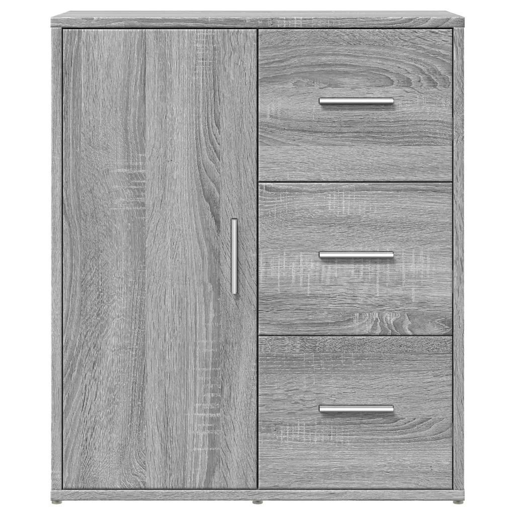 Credenza-Buffet-Armadio da cucina Grigio Sonoma 60x31x70cm in Legno Multistrato 238456