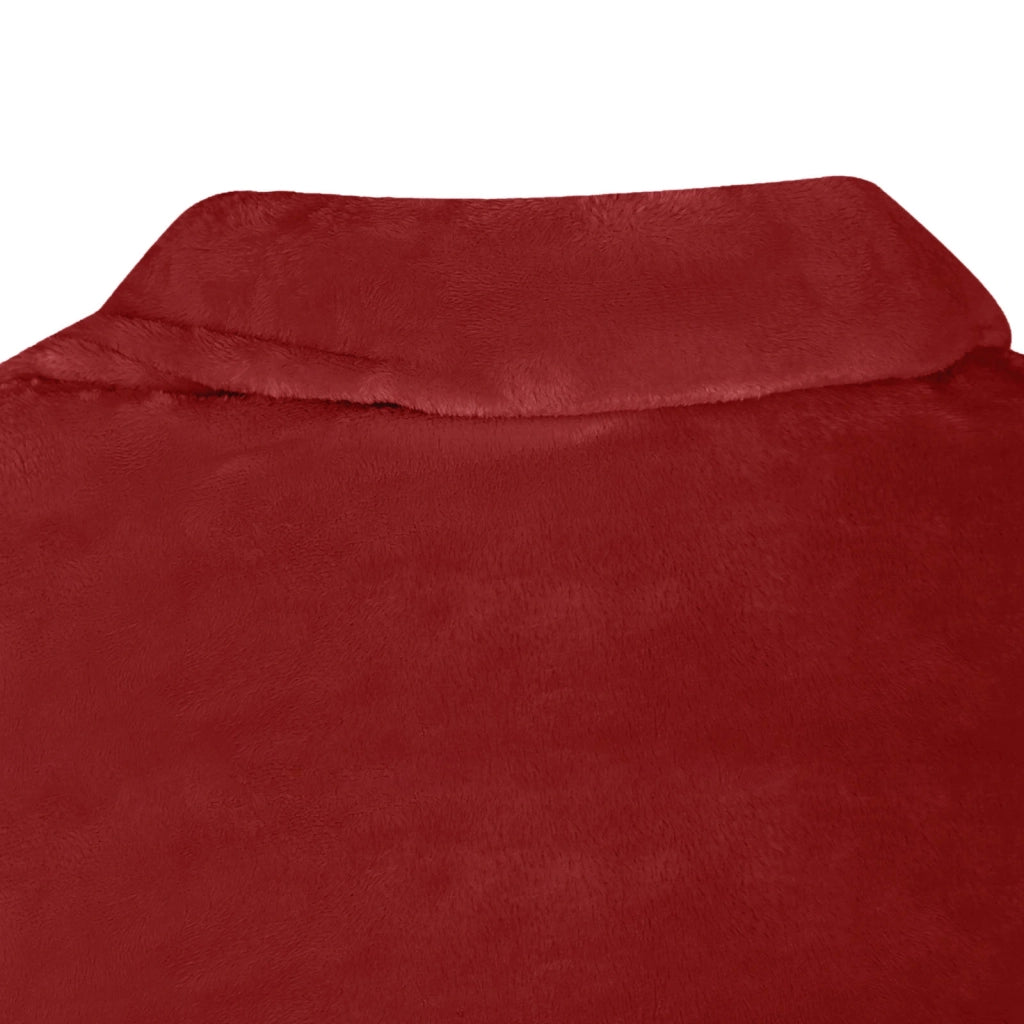 Felpa coperta Rosso Bordeaux F Flanella 42017180