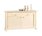 Madia credenza in legno 2 porte  avorio l.150 p.40 h.90 - Mobili 2G