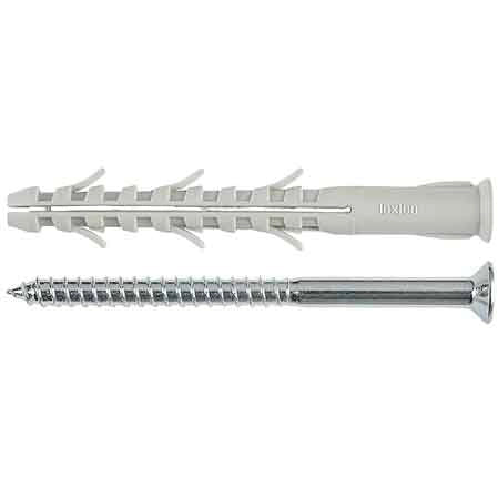 TASSELLO PROLUNGATO CON VITE TORX 'BE09' Ø 10x160 mm - 50 pezzi- TECFI