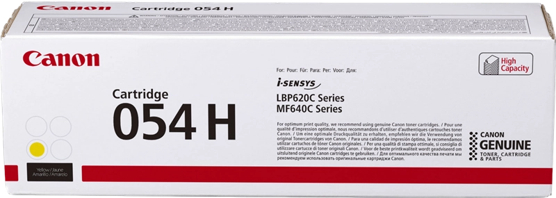 Canon Toner Cartuccia 054 H Y giallo