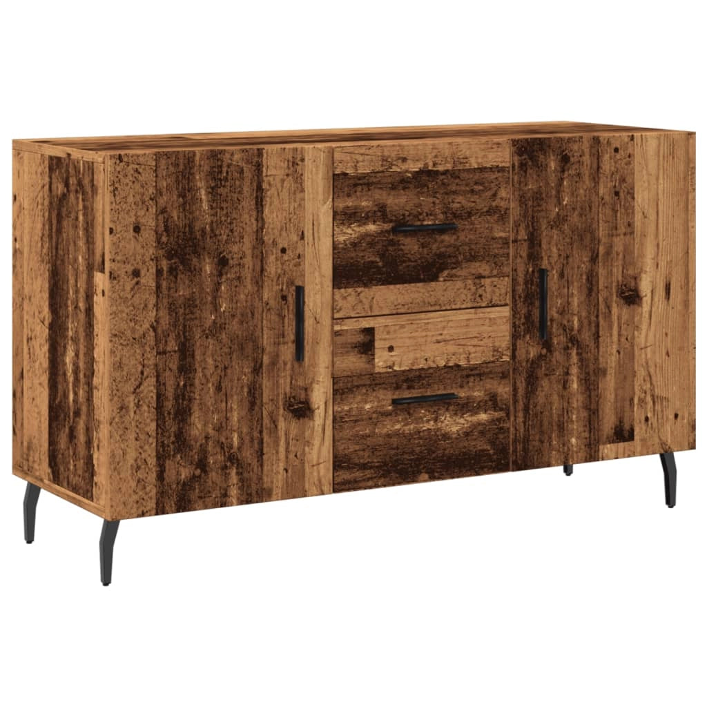 Buffet credenza cassettiera armadio mobile contenitore organizer cucina soggiorno salotto legno vecchio 100 x 36 x 60 cm legno ingegnerizzato marrone 02_0036595