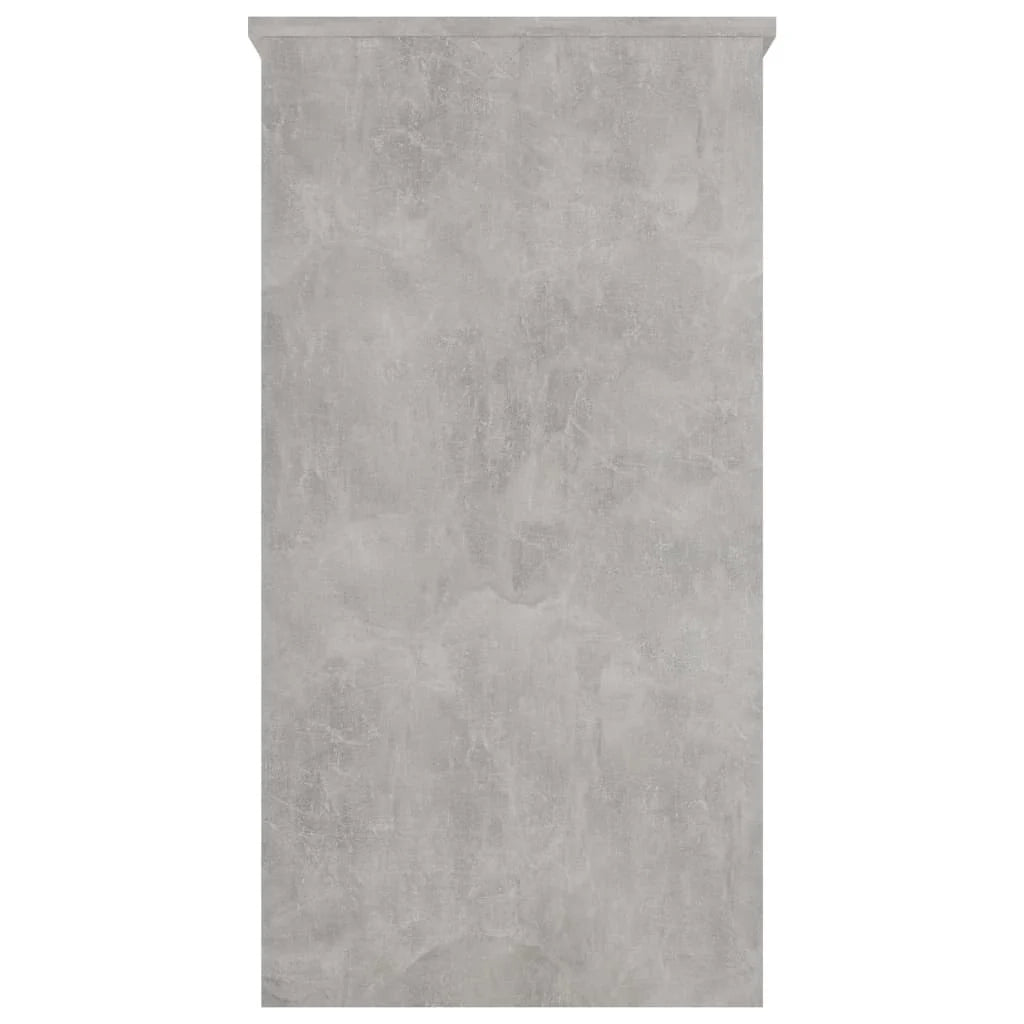 Scrivania tavolo postazione di lavoro mobile per computer studio 80 x 40 x 75 cm legno ingegnerizzato grigio 02_0023846