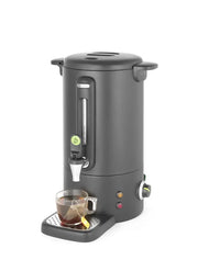 Caldaia per bevande calde nero opaco – Design by Bronwasser, HENDI, 9L, Nero