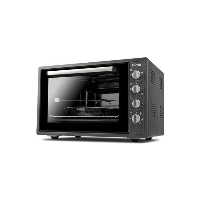Girmi FE58 Grancotto 58 Forno Elettrico Ventilato 58 L 1800 W Girarrosto Termostato 40 300°C Timer 90 min colore Grigio