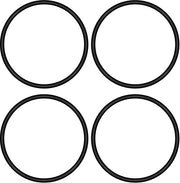 Set di 4 Rami per Naia Universali - Rama in Nitrile - Diametro 0,5 cm - Circonferenza 33 cm - Compatibile con Singer