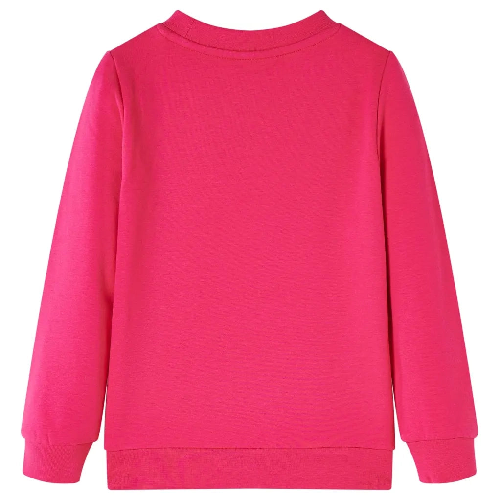 Felpa da Bambina Fucsia 128