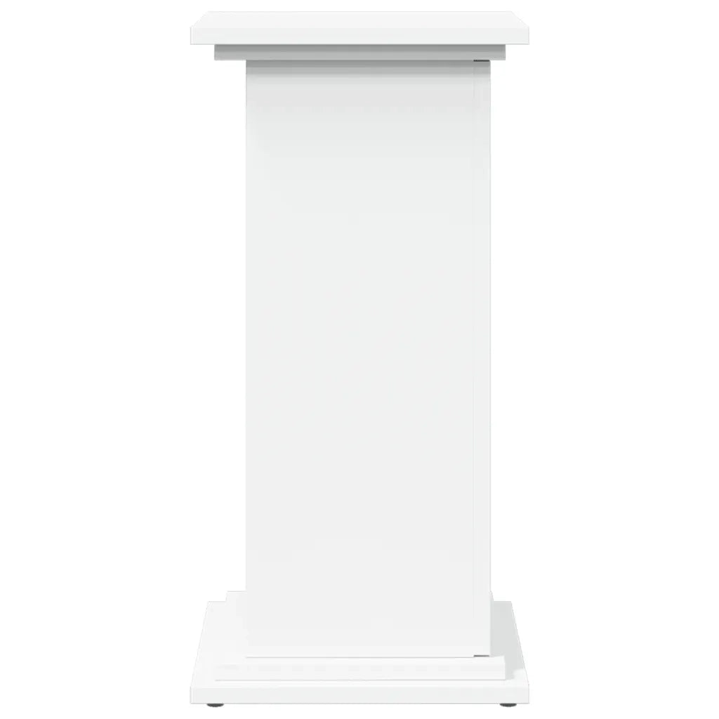 Supporto Espositivo Portaoggetti Bianco 31x30x60 cm Truciolato 854616