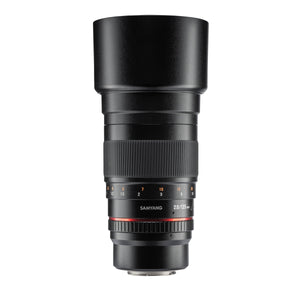 Teleobiettivo 135 mm F2.0 - lunghezza focale fissa APS-C Messa a fuoco manuale Compatibile con Olympus OM-D E-M10 Mark IV E-M1 Mark III Compatibile con Panasonic Lumix BGH1 DC-G110 DC-G91