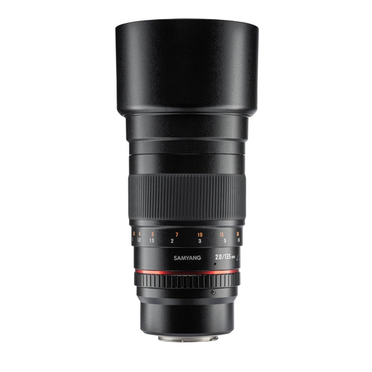 Teleobiettivo 135 mm F2.0 - lunghezza focale fissa APS-C Messa a fuoco manuale Compatibile con Olympus OM-D E-M10 Mark IV E-M1 Mark III Compatibile con Panasonic Lumix BGH1 DC-G110 DC-G91