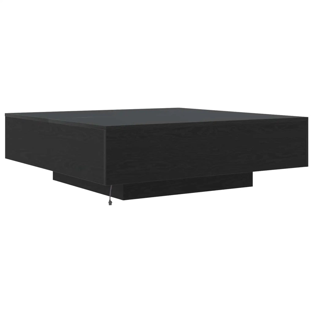 Tavolino da salotto Rovere Nero 100 x 100 x 31 cm 863008