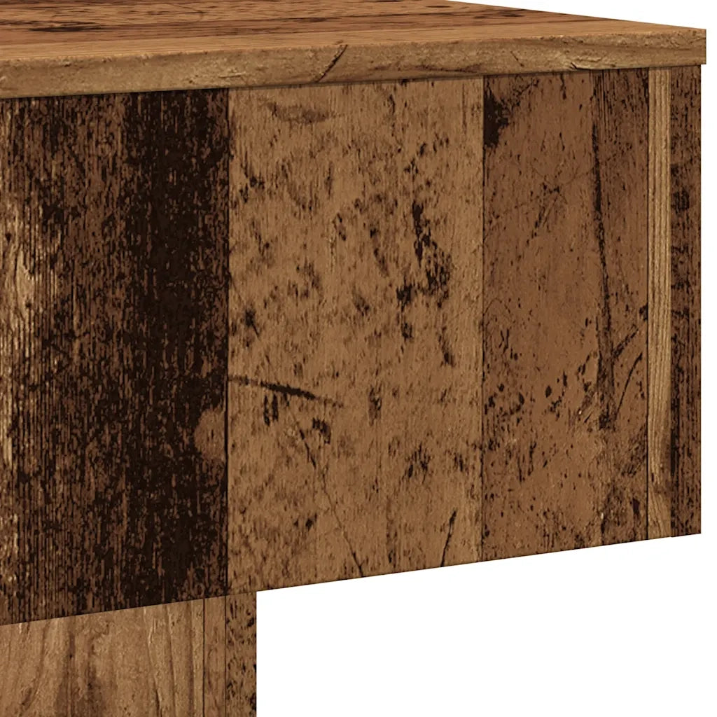 Tavolino Salotto Legno Antico 60x60x31,5 cm Legno Multistrato 856550