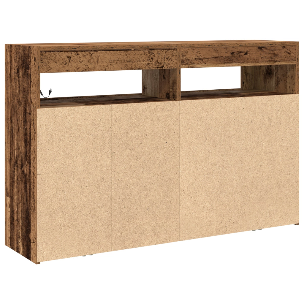 Credenza Legno Vecchio Legno Ingegnerizzato 116 x 30 x 75 cm