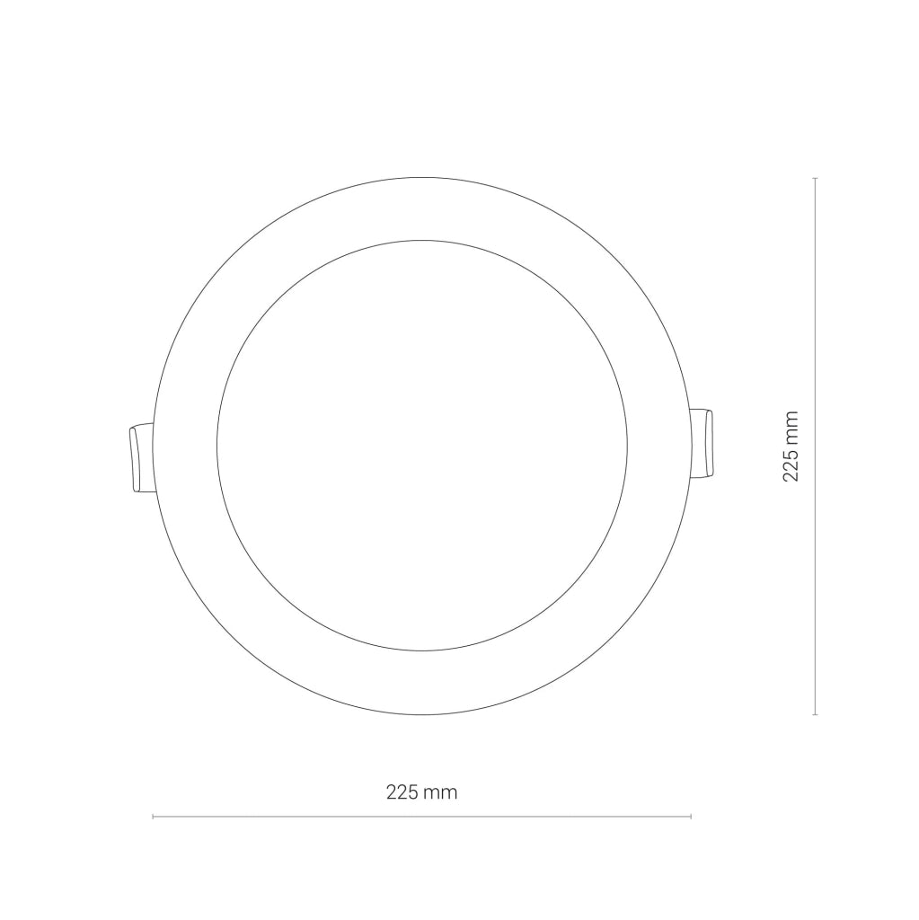 Faretto da soffitto LED Nowodvorski KOS 8774 24W bianco IP44