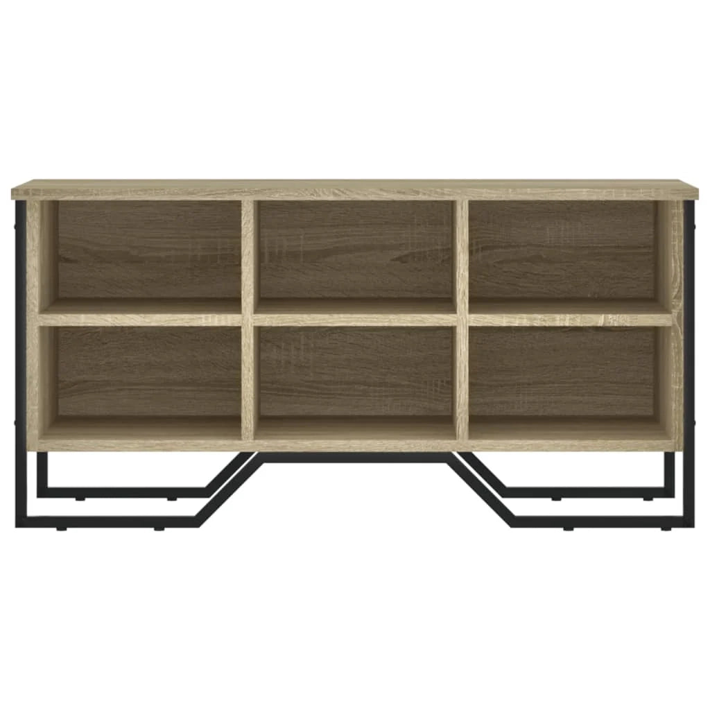 Scarpiera mobile contenitore per scarpe mobile per ingresso/corridoio/soggiorno design Sonoma 90 x 38 x 45,5 cm marrone 02_0021740