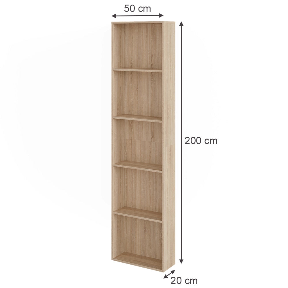 Vicco scaffale laterale Sonoma 50 x 200 cm