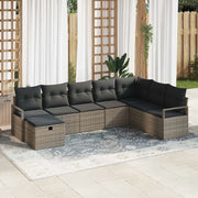 Set di divani con cuscino 5 pcs polyrattan