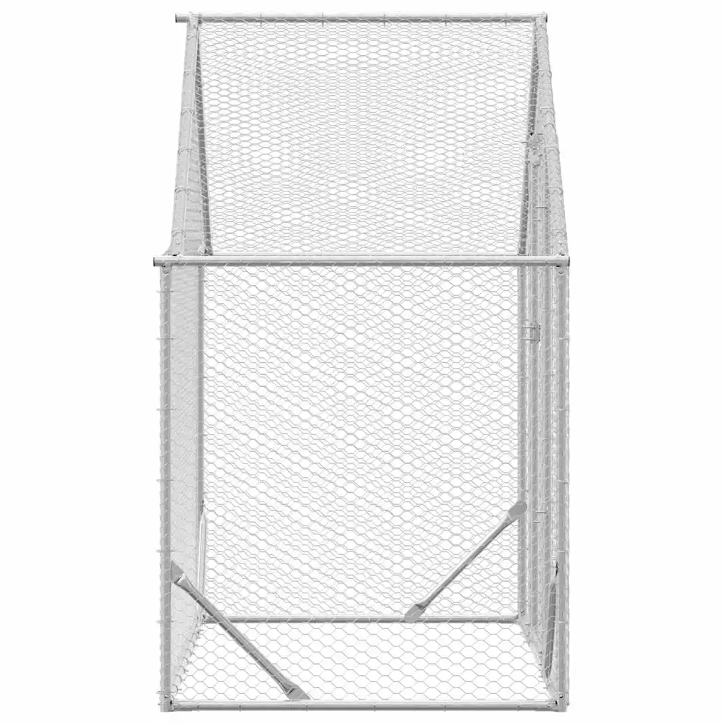 Gabbia per polli Argento 170 x 100 x 177 cm Acciaio zincato 42023408