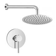 Kit doccia con miscelatore York con braccio 35 e soffione 20 cromo