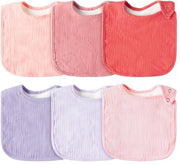 Set di 6 coppe per neonati con chiusura a molla regolabile, coppe di cotone mousseline in tono pastello per neonati, coppe per neonati con denti per la masticazione come regalo di natale