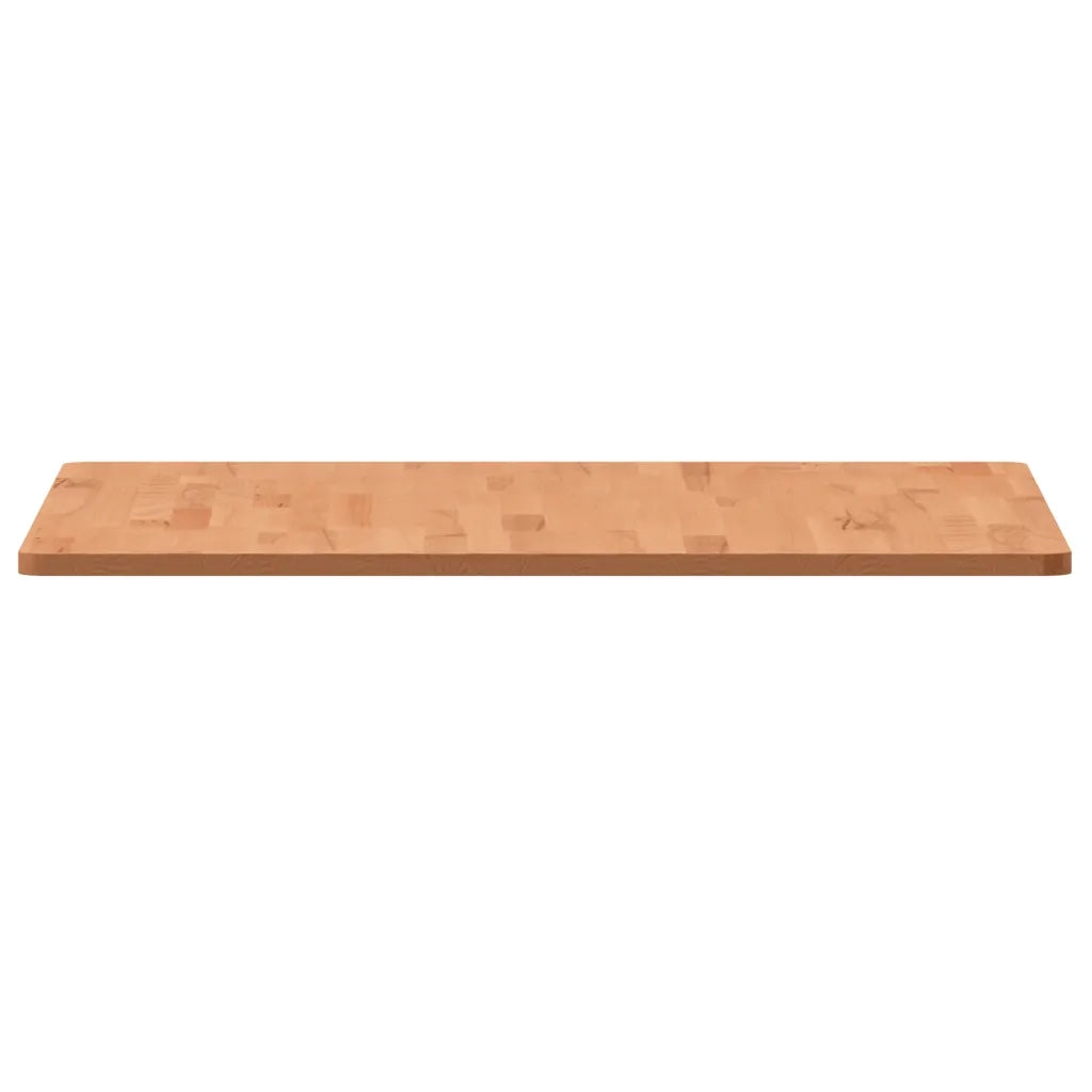 Piano per Tavolo 70x70x1,5 cm Quadrato Legno Massello di Faggio 355969