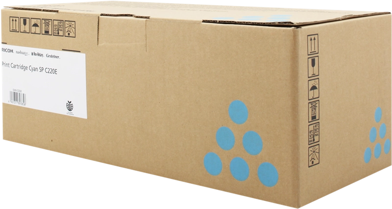 Ricoh 407645 cartuccia toner 1 pz Originale Ciano