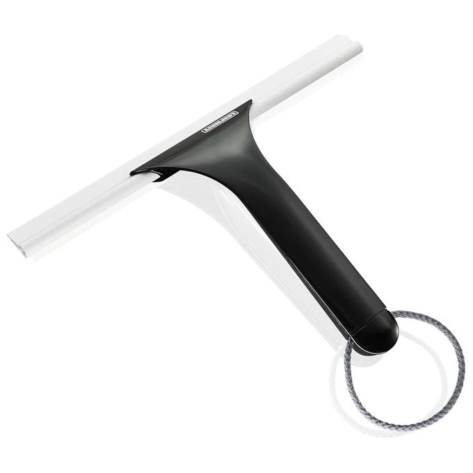 Leifheit Cabino Black Tergivetro Doccia con Bordo in Gomma 24 cm