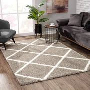 Tappeto super morbido e soffice antiscivolo - Disegno confortevole per soggiorno, tappeto per salotto 140x200 cm