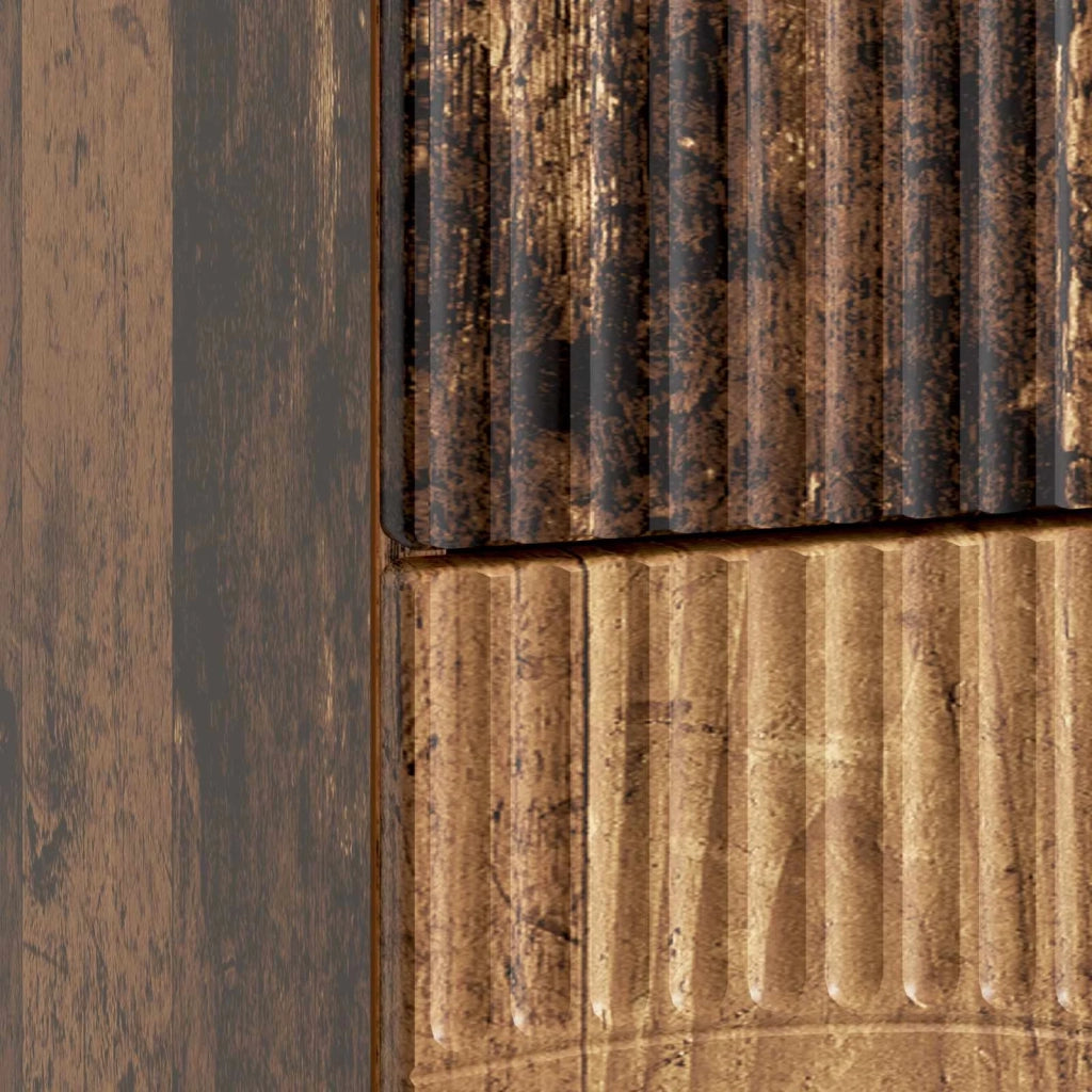 Armadio da Notte con cassetto Legno antico 62 x 34,5 x 44,5 cm 895243