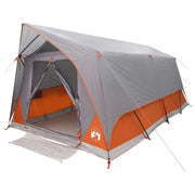Tenda a tunnel con tetto Grigio e arancione 10 persone 42028663