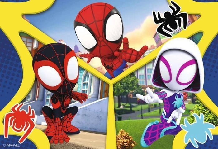 Puzzle 2x24 pezzi Spidey & company - Ravensburger 4 anni