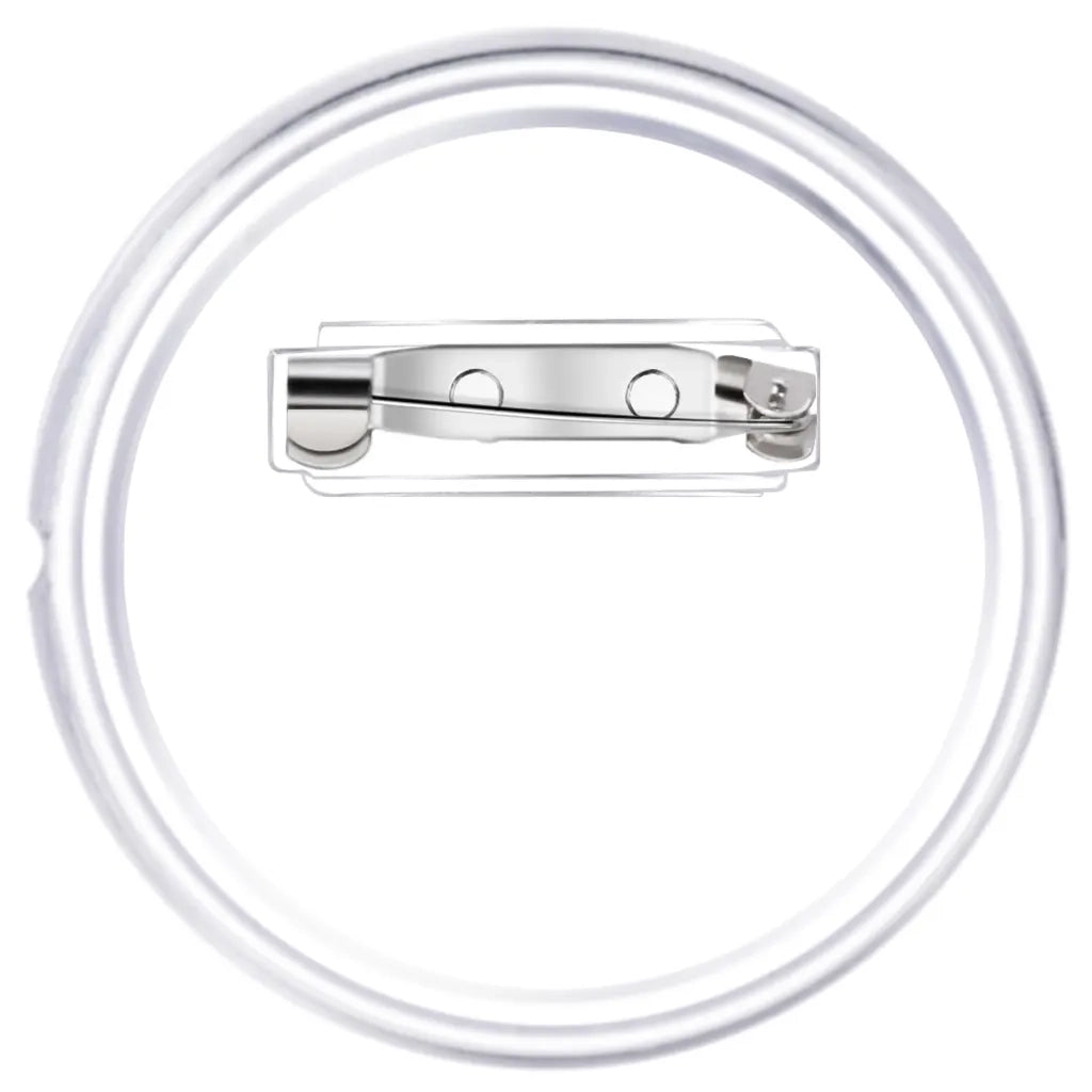 Bottoni per Badge con Spilla 100 Set in Acrilico 44 mm CFW6747706
