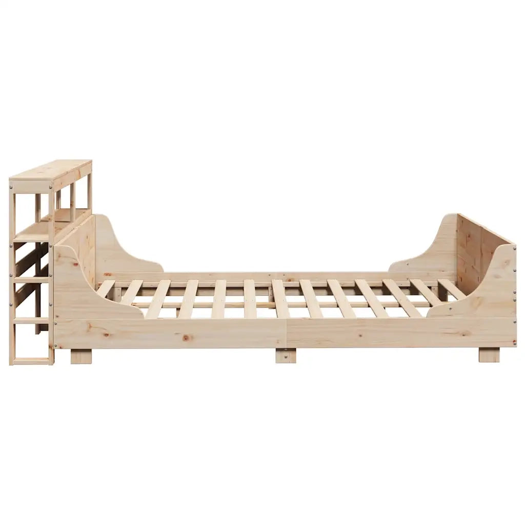 Letto senza Materasso 150x200 cm in Legno Massello di Pino 3306456
