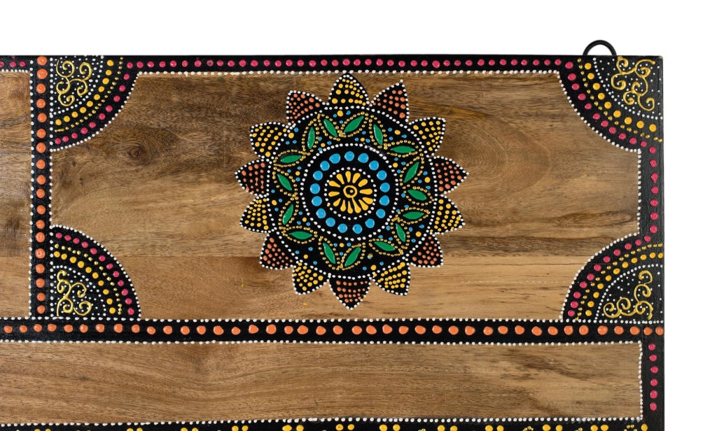 Testiera in legno di mango naturale 170 cm