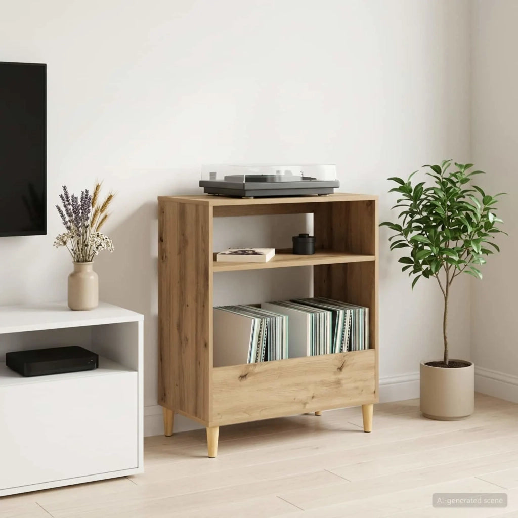 Supporto per giradischi Rovere Artigianale 71 x 39,5 x 83 cm 8012897