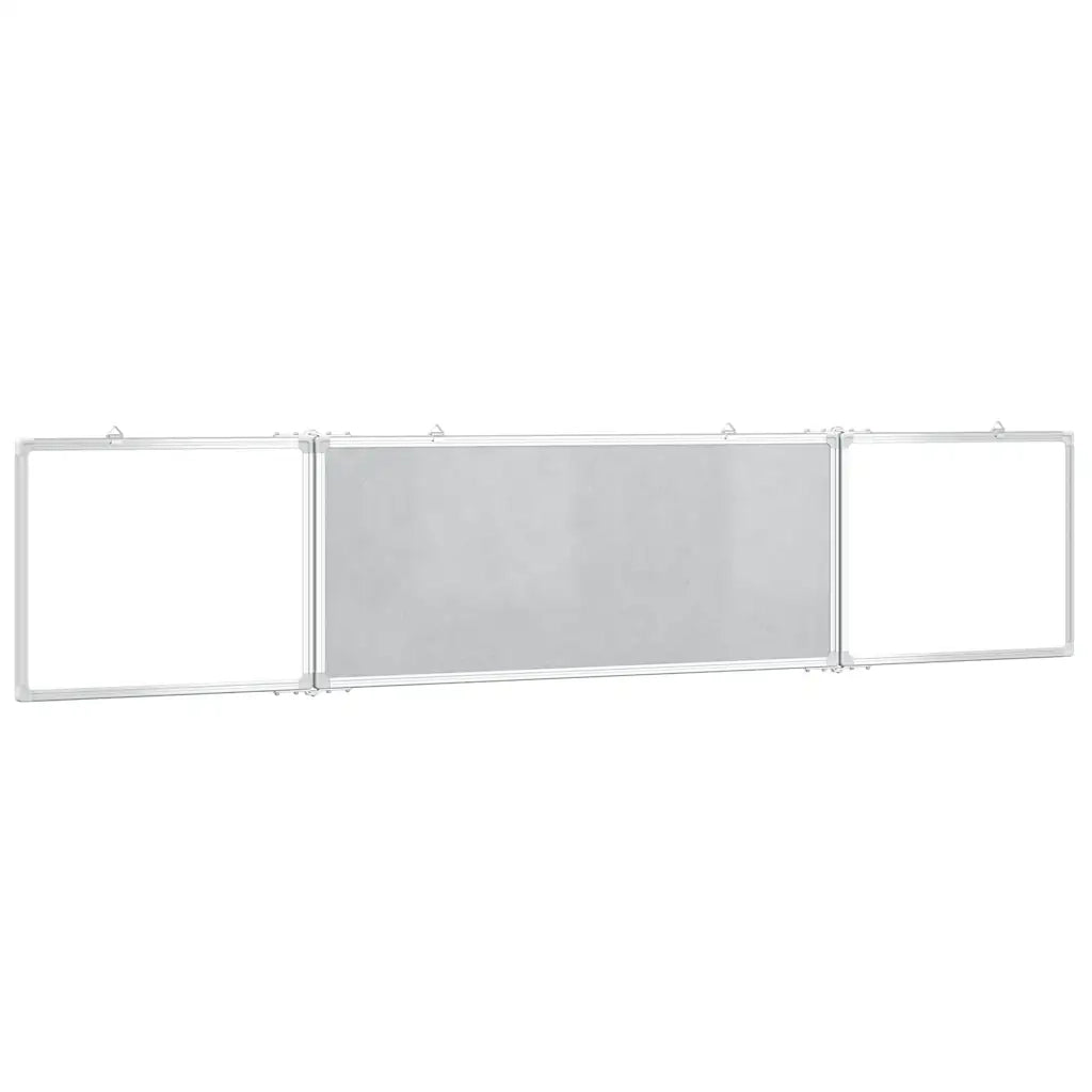 Lavagna Magnetica Pieghevole 200x40x1,7 cm in Alluminio