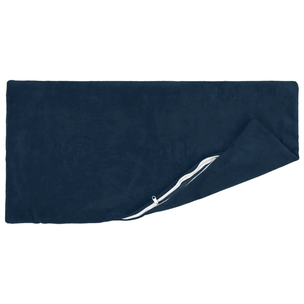 Federa 2 pcs HEERLEN Blu 50 x 80 cm Fleece in microfibra 912027